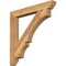 Ekena Millwork Balboa Slat Rough Sawn Bracket, Western Red Cedar, 4"W x 34"D x 34"H BKT04X34X34BOA06RWR - alternate 1